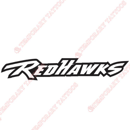 Miami Ohio Redhawks Customize Temporary Tattoos Stickers NO.5047
